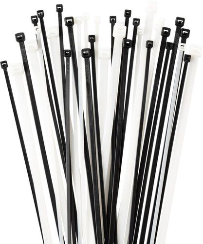 חבק ניילון לבן 100 יח' 100X2.5MM Nisko 
