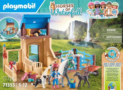 אורוות סוסים 117 חלקים מסדרת Horses of Waterfall דגם 71353