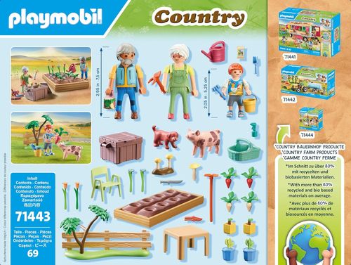 גינת ירק 69 חלקים מסדרת Country אקולוגית דגם 71441