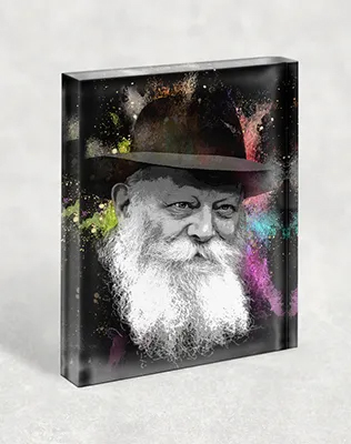  בלוק אקרילי - תמונת הרבי מליובאוויטש