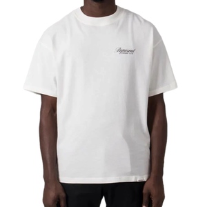 חולצה REPRESENT מידות S-XXL לגברים בגוון לבן