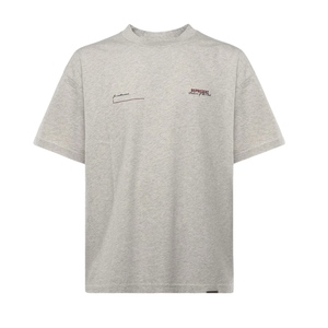 חולצה REPRESENT מידות S-XXL לגברים בגוון אפור עם לוגו