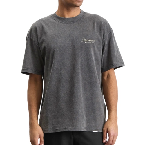 חולצה REPRESENT מידות S-XXL לגברים בגוון פחם