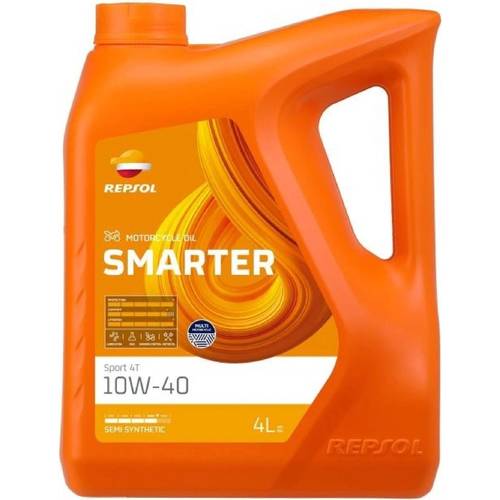 שמן מנוע רפסול למנועי 4 פעימות בנפח 4 ליטר – REPSOL SMARTER SPORT 4T 10W40