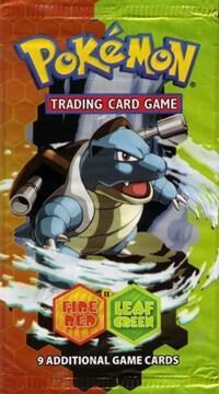 קלפי פוקימון חבילת בוסטר פייר רד ליף גרין FireRed & LeafGreen Booster Pack - FireRed & LeafGreen (RG)