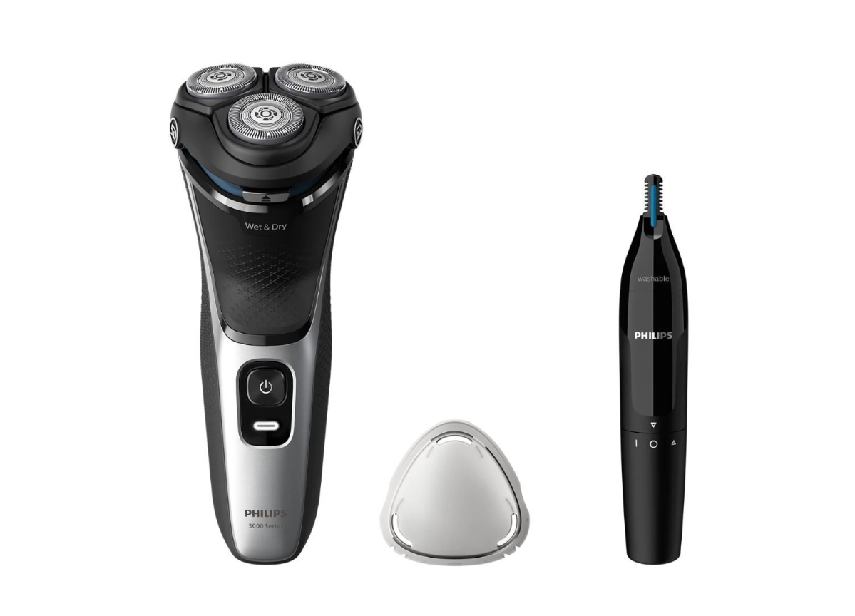 מכונת גילוח חשמלית לשימוש יבש ורטוב Philips S3143/02 | יבואן רשמי שנתיים אחריות
