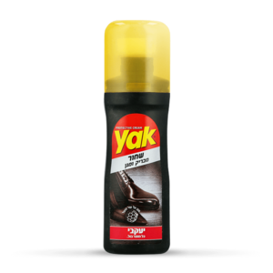 YAK- בקבוק מבריק נעליים בגוון שחור