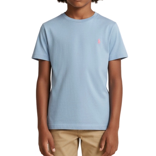 חולצה POLO RALPH LAUREN מידות 2-20 לילדים בגוון תכלת