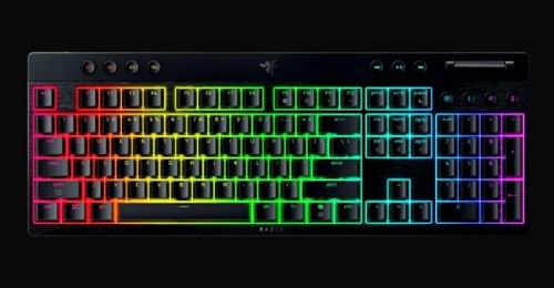מקלדת גיימינג Razer BlackWidow V4 Low-Profile HyperSpeed
