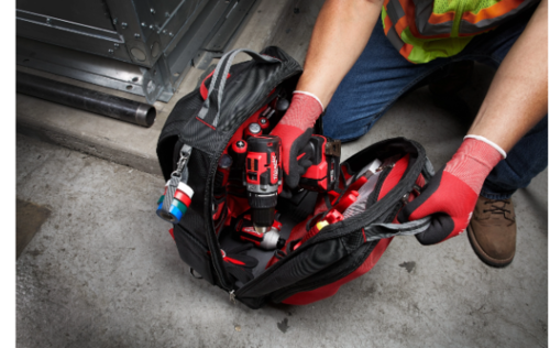 תיק גב מקצועי מודולרי - MILWAUKEE PACKOUT BACKPACK 48228301