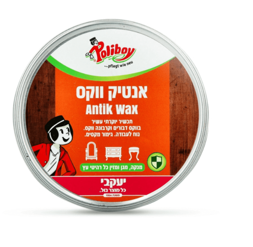 פוליבוי אנטיק ווקס לניקוי והזנת רהיטי עץ 200 מ”ל 