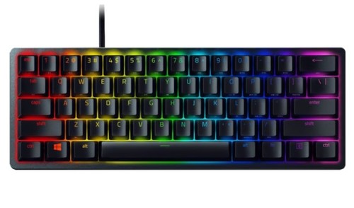 מקלדת גיימינג מכנית Razer Huntsman Mini Purple Switch