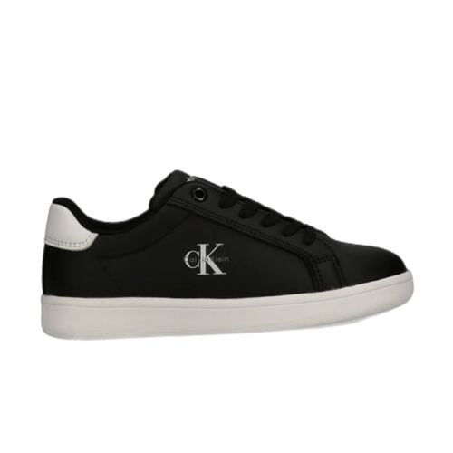 נעל CALVIN KLEIN מידות 30-39 לילדים בגוון שחור-לבן