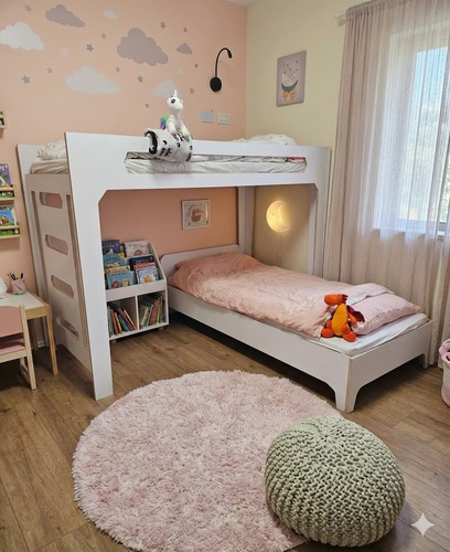 מיטת L דגם מיכל