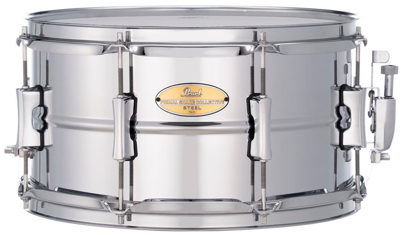 Pearl Primal Snare Collective Steel 13"x7" Snare Drum