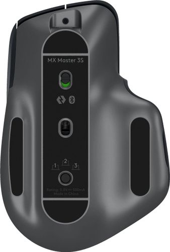 עכבר אלחוטי לוגיטק שחור Logitech MX Master 3S לוג'יטק