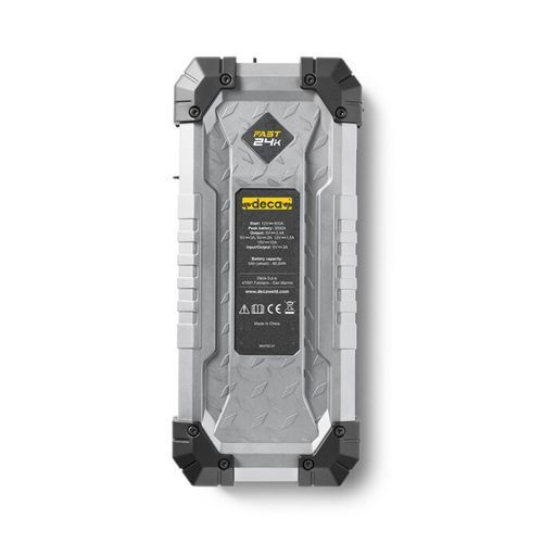 בוסטר התנעה לרכב Fast 24K עם בטריית ליתיום 12V-3250A מבית DECA