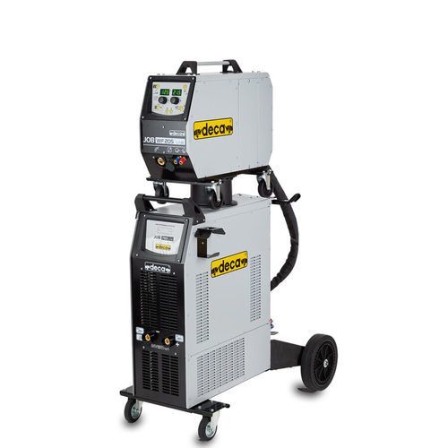 רתכת MIG/CO2 אינוורטר 500Ah תלת פאזי מזין חיצוני סנרגטית DECA JOB 750 LAB
