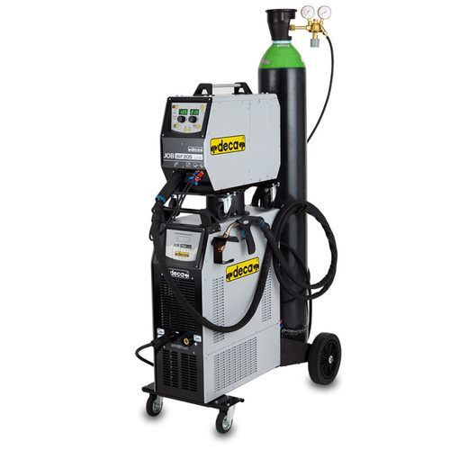 רתכת MIG/CO2 אינוורטר 500Ah תלת פאזי מזין חיצוני סנרגטית DECA JOB 750 LAB