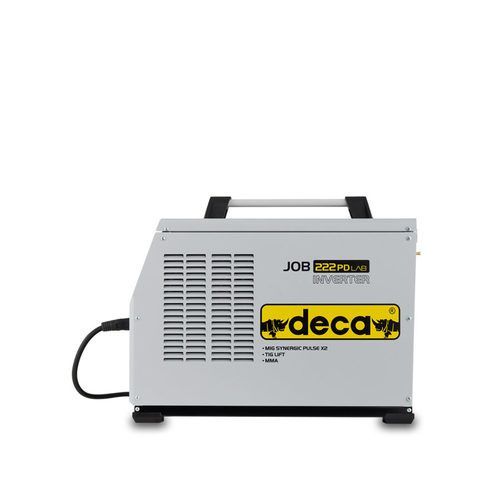 רתכת משולבת 220Ah חד פאזית אינוורטר סנרגטית Deca JOB 222 PD LAB 