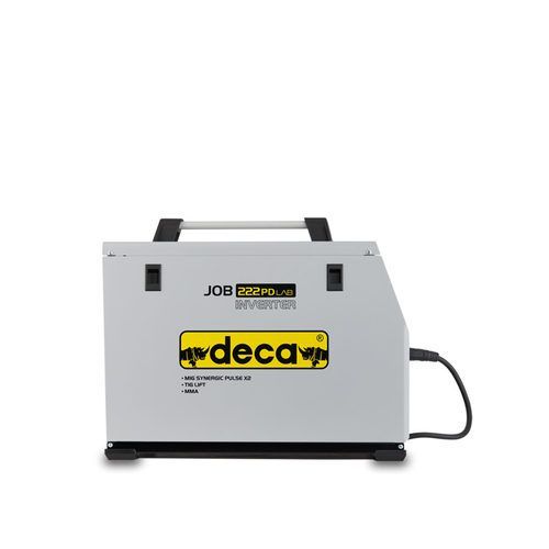 רתכת משולבת 220Ah חד פאזית אינוורטר סנרגטית Deca JOB 222 PD LAB 