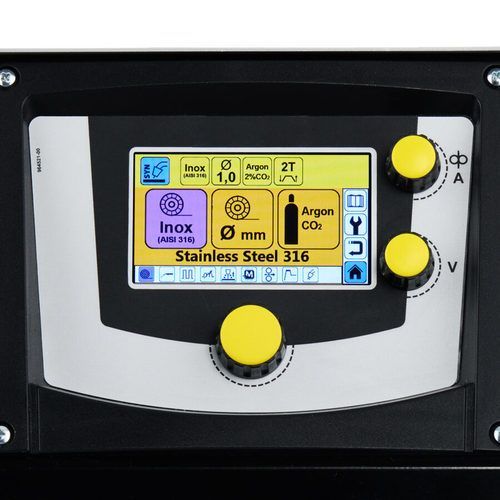 רתכת משולבת 220Ah חד פאזית אינוורטר סנרגטית Deca JOB 222 PD LAB 
