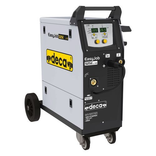 רתכת MIG/TIG/MMA עם 250 אמפר חד פאזי EasyJob 525E אינוורטר סנרגטית Deca