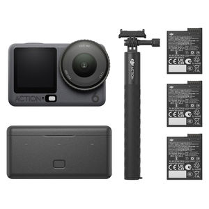 מצלמת אקסטרים DJI Osmo Action 6 Adventure Combo יבואן רשמי