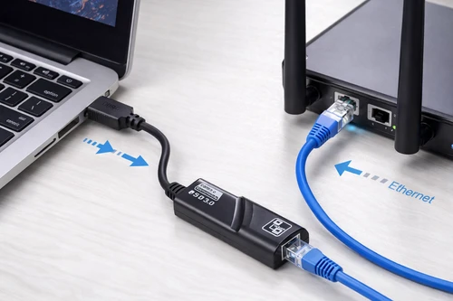 מתאם רשת אינטרנט USB 3.0 לרשת Ethernet מבית Pro Line