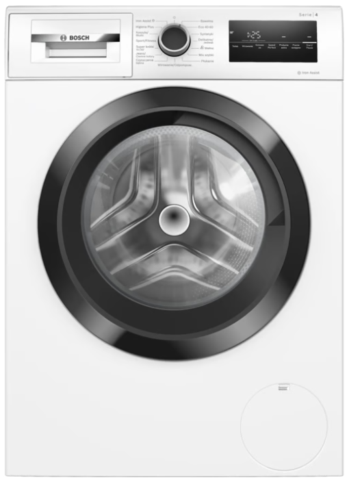 מכונת כביסה פתח חזית 9 ק"ג Bosch WAN2827FPL במהירות 1400 סל"ד בוש