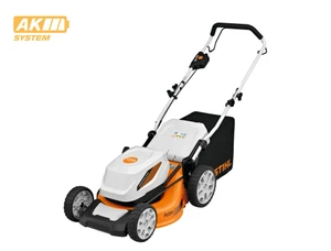 מכסחת דשא מומלצת לגינה נדחפת - STIHL RMA 348 נטענת 36V גוף בלבד מסדרת AK SYSTEM