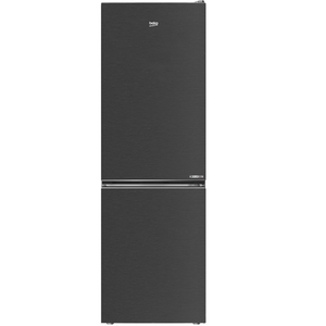 מקרר מקפיא תחתון 316 ליטר BEKO דגם RCNE365XBR – נירוסטה מושחרת רוחב 59.5 ס"מ