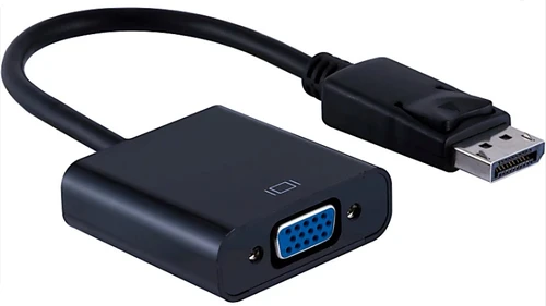 מתאם DP רגיל ל- VGA נקבה מבית Pro Line