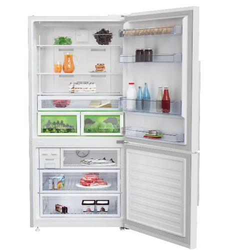 מקרר מקפיא תחתון 580 ליטר דגם CN160238W בקו Beko לבן