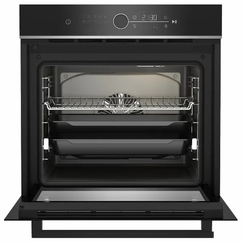 תנור בנוי Beko BBIM13400XCS – 72 ליטר – זכוכית שחורה 56 ס