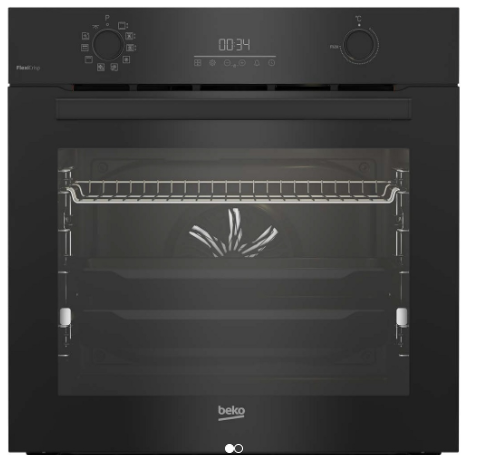 תנור בנוי פירוליטי BEKO – דגם BBIM17300BFMPSE שחור 72 ליטר 59 ס