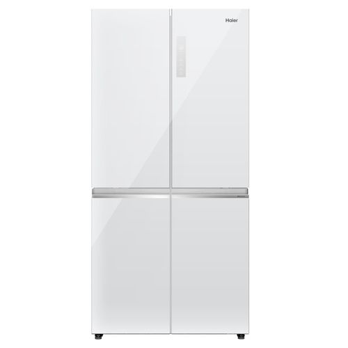 מקרר 4 דלתות - 507 ליטר Haier האייר HRF-5800FW זכוכית לבנה - דגם חדש !!!