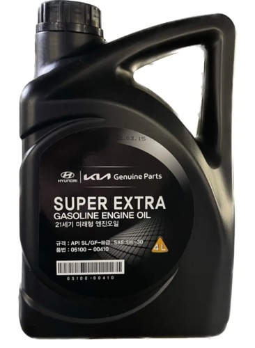 שמן מנוע מקורי Hyundai Super Extra 5W30 יונדאי