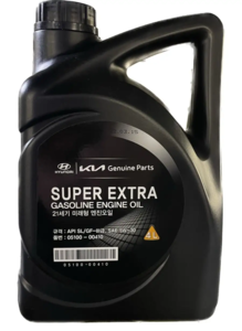 שמן מנוע מקורי Hyundai Super Extra 5W30 יונדאי