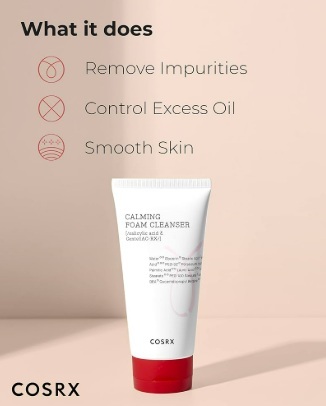 קצף ניקוי Cosrx Calming Foam Cleanser 150 ml