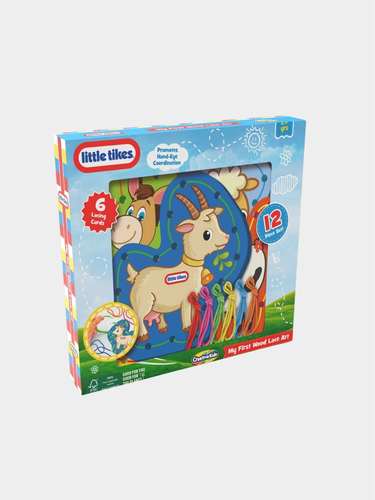 משחק השחלת השרוכים מעץ Little Tikes