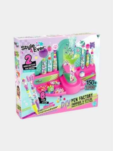 סט DIY Pen Factory של המותג Style 4Ever, המאפשר ליצור עטים מותאמים אישית