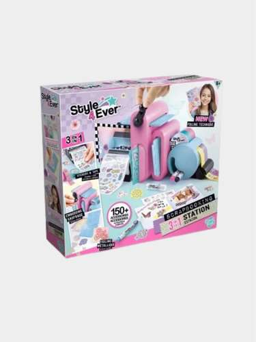 תחנת יצירה 3 ב-1 של Canal Toys Style 4 Ever Scrapbooking