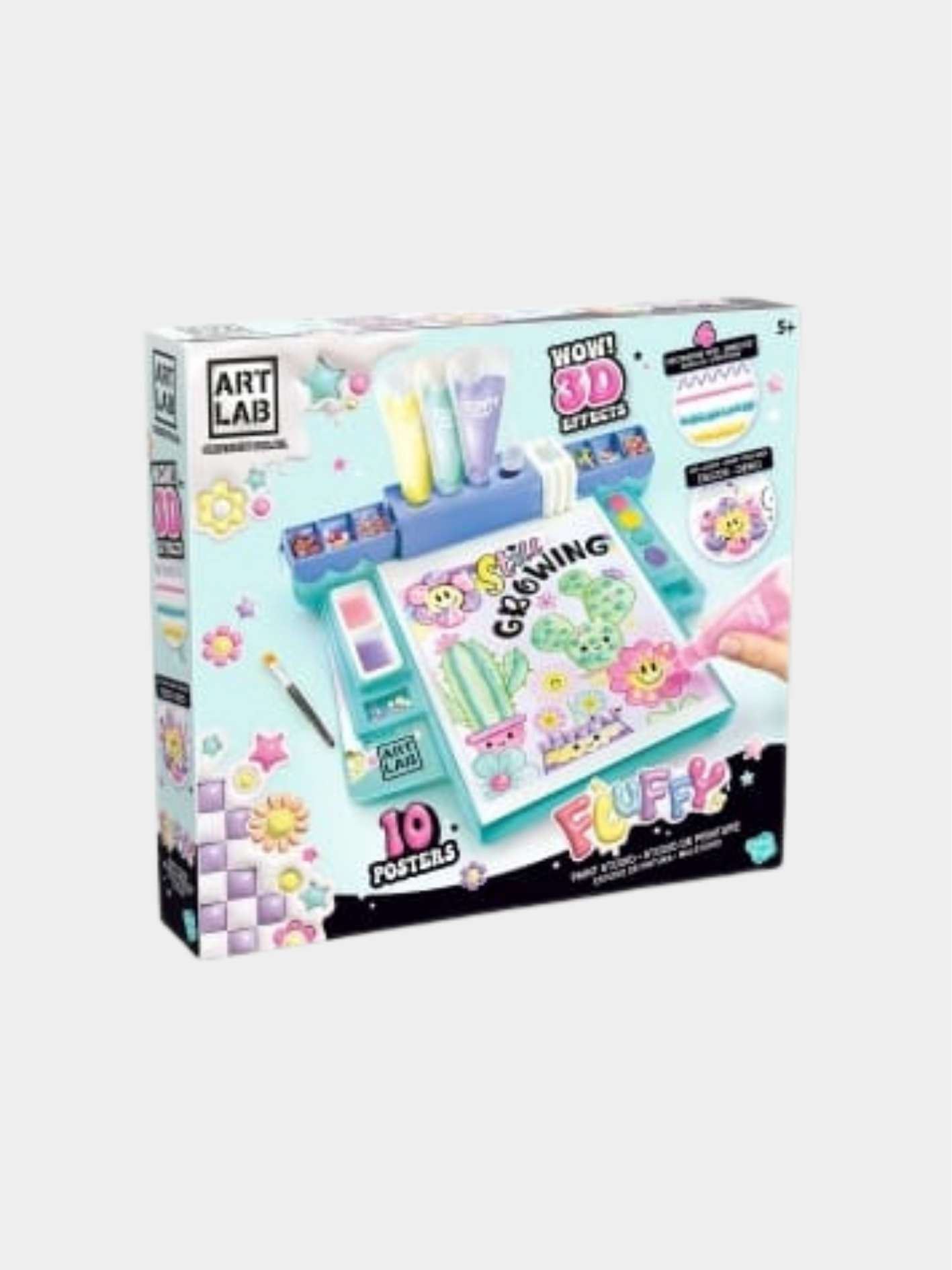 ערכת יצירה Art Lab Fluffy Paint Studio של Canal Toys.
