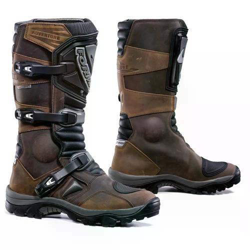 מגפי FORMA ADVENTURE חומים – מגפי אדוונצ'ר טורינג עור מלא עם מיגון TPU וסוליה מחוזקת