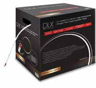 כבל רמקולים איכותי 150 מטר 2X14AWG מבית DLX