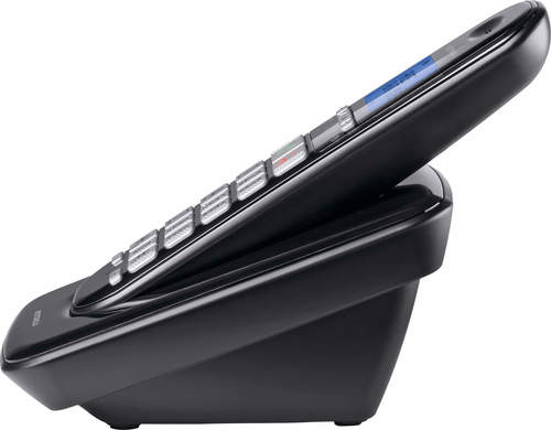 טלפון אלחוטי תפריט בעברית Motorola S3001 צבע שחור