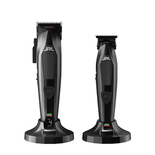 סט מכונת תספורת וטרימר צבע שחור Diamante – JRL