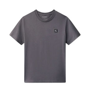 חולצה CALVIN KLEIN מידות 4-16 לילדים בגוון אפור פחם
