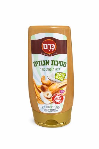 ממרח מסיבת אגוזים לחיץ 